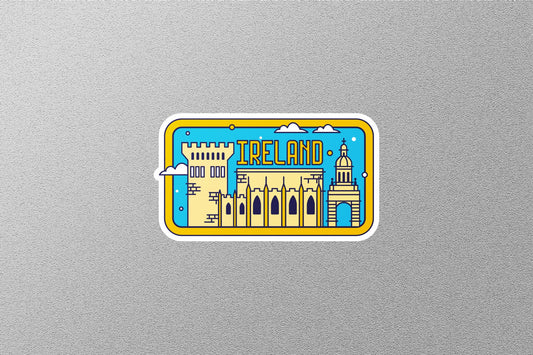 Wholesale Ireland Travel Sticker