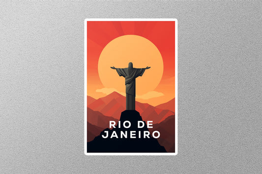 Wholesale Vintage Rio de Janeiro Travel Sticker