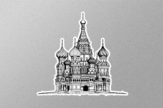 Wholesale Red Square Travel Sticker