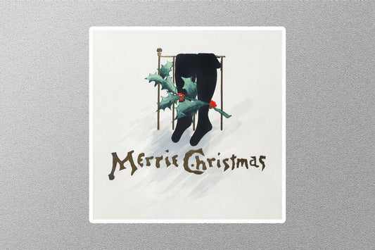 Wholesale Vintage Merry Christmas Sticker