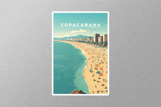 Wholesale Vintage Copacabana Travel Sticker