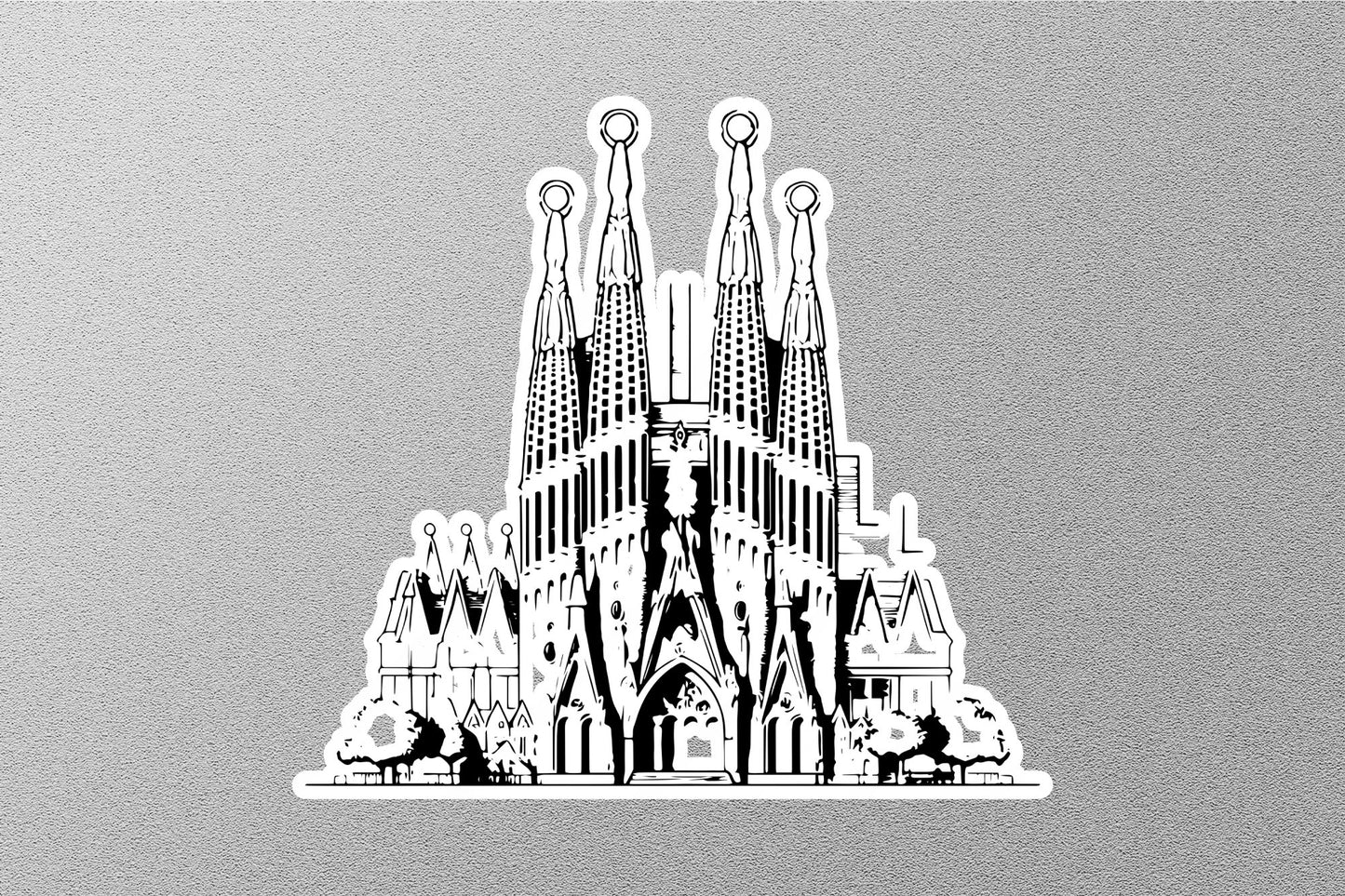 Wholesale Barcelona Travel Sticker
