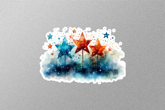 Celebrate American Independence Day Sticker