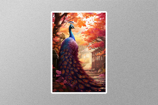 Wholesale Peacock Travel Sticker