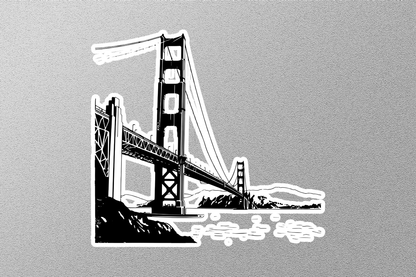 Wholesale Golden Gate Bridge Travel Sticker