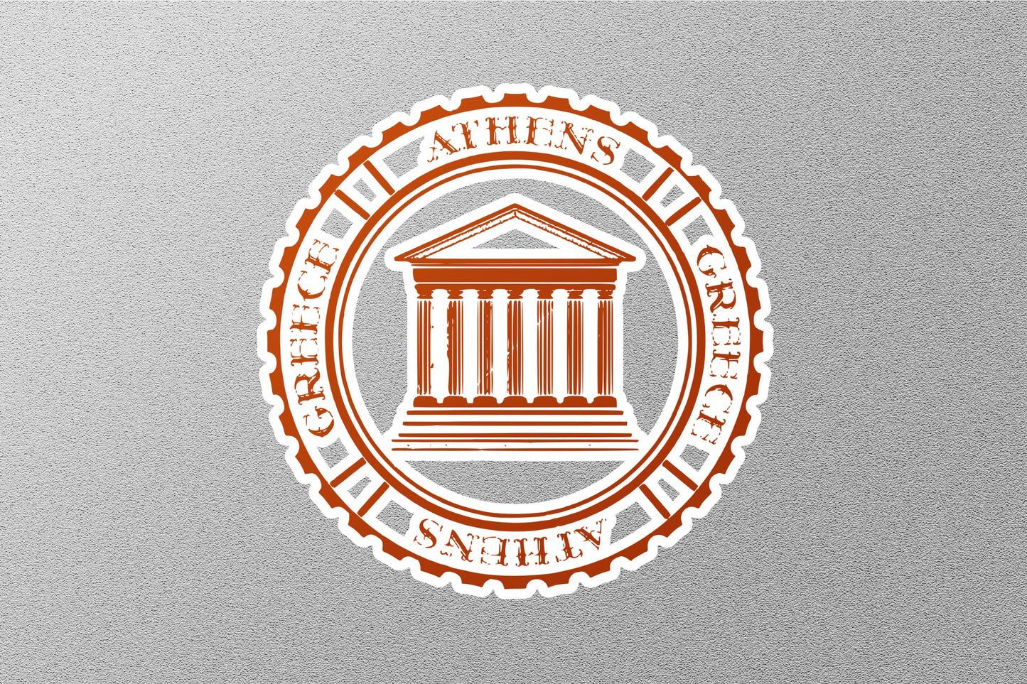 Wholesale Greece Athens Travel Stamp Sticker