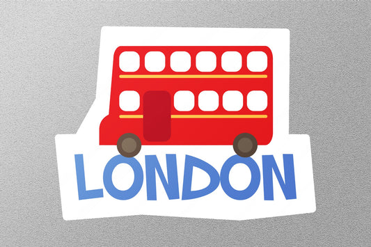 Wholesale London Double Decker Travel Sticker