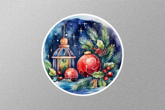 Wholesale Christmas Ball Winter Holiday Sticker