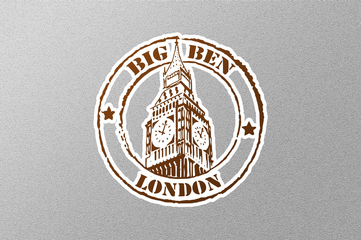 Wholesale Big Ben London Travel Stamp Sticker