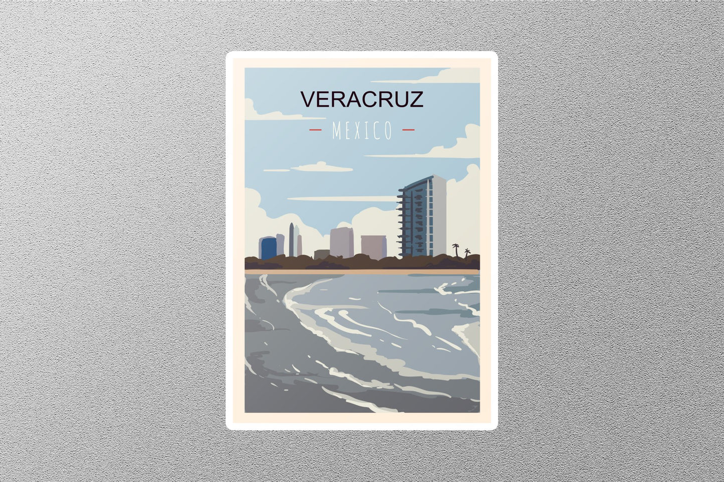 Wholesale Vintage Veracruz Mexico Travel Stickers