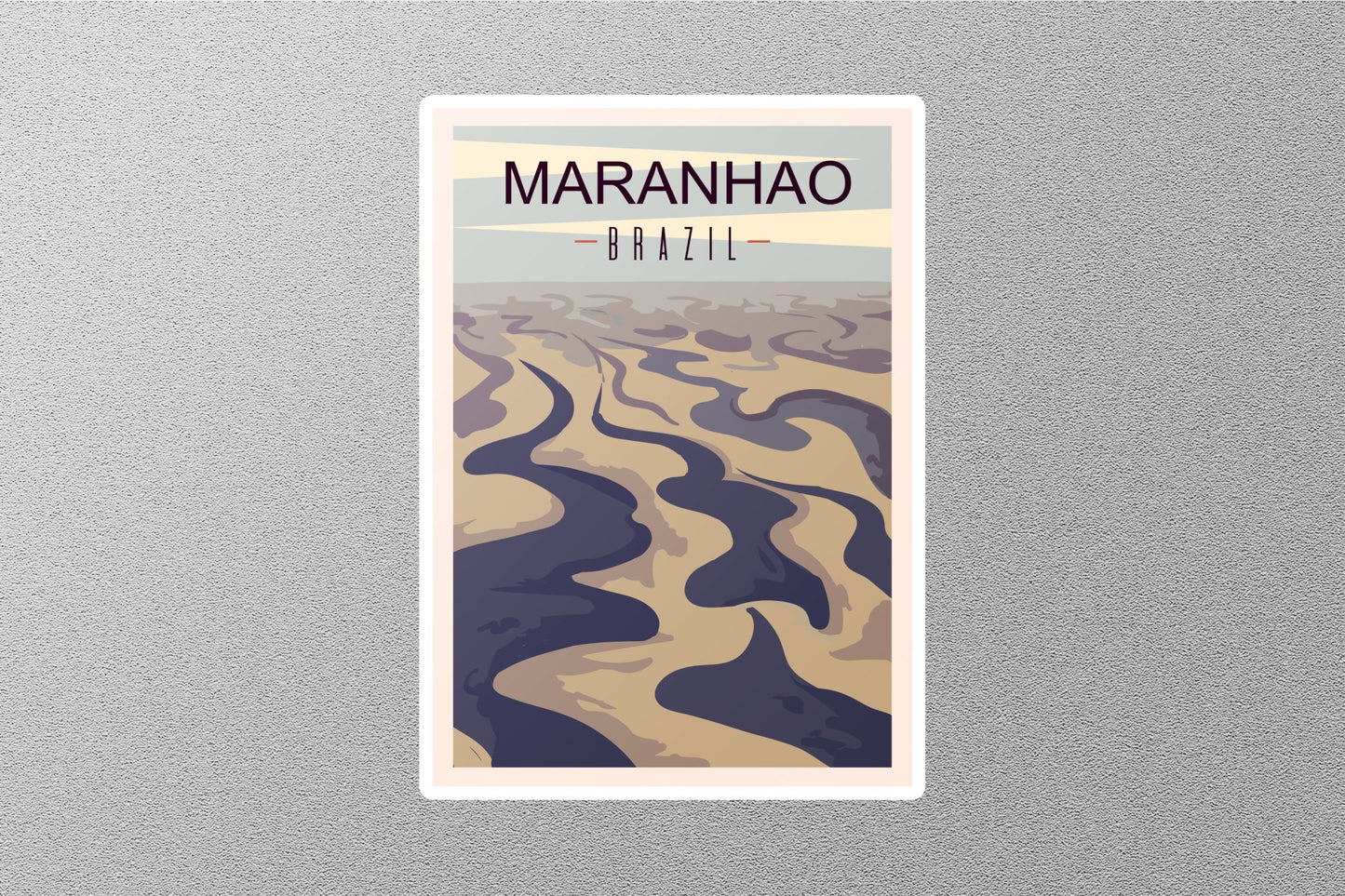 Wholesale Maranhao Brazil Travel Stickers
