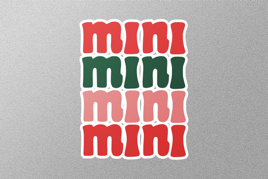 Mini Christmas Sticker