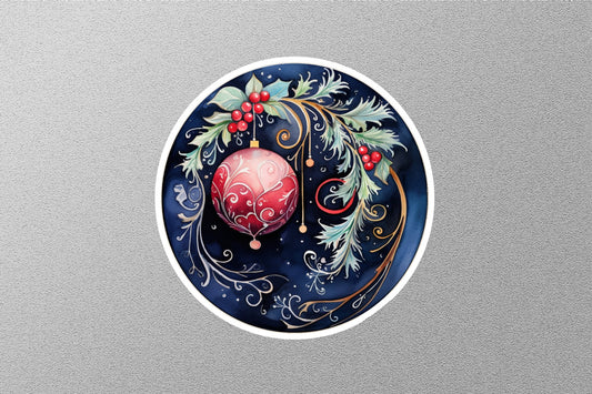 Ornaments Winter Holiday Sticker