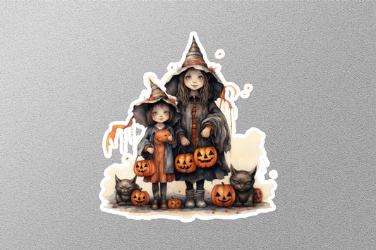 Little witch Wendy Poster Halloween Sticker