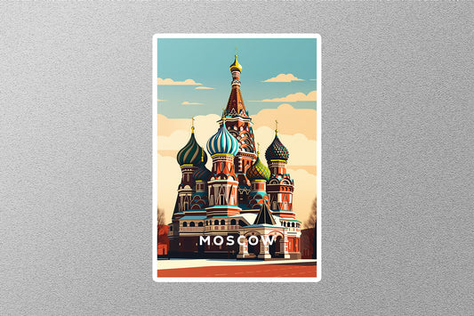 Wholesale Vintage Mosgo Travel Sticker