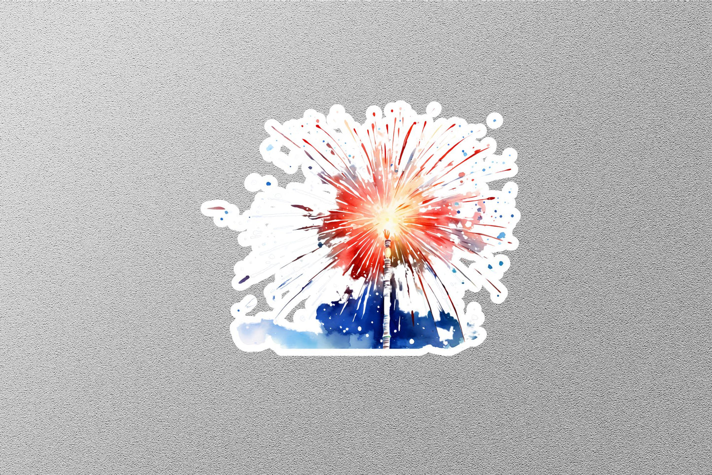 Celebrate American Independence Day Sticker