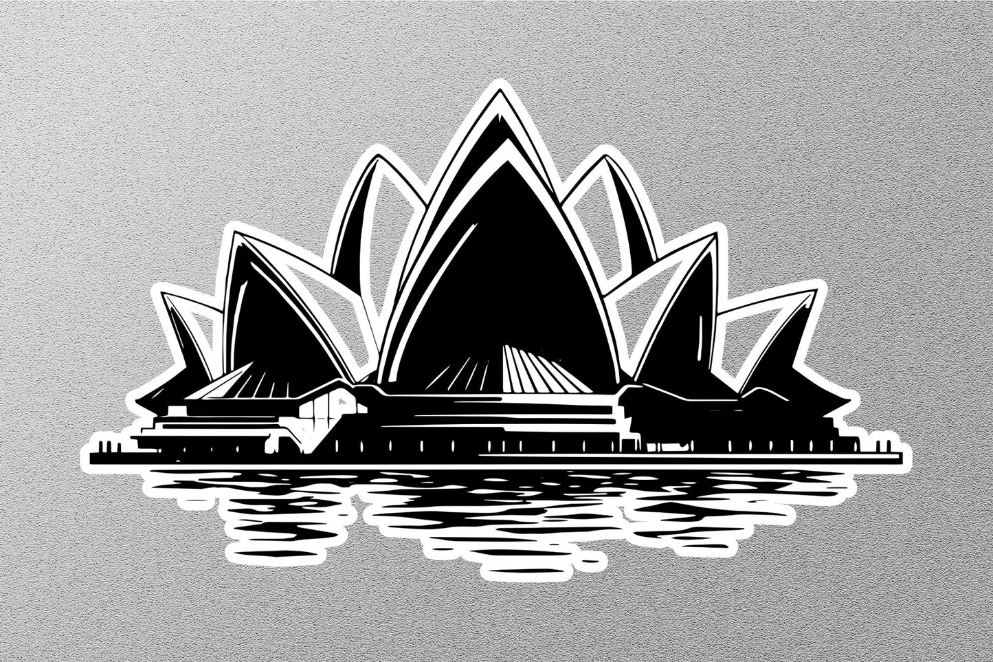 Wholesale Lotus Temple Travel Sticker