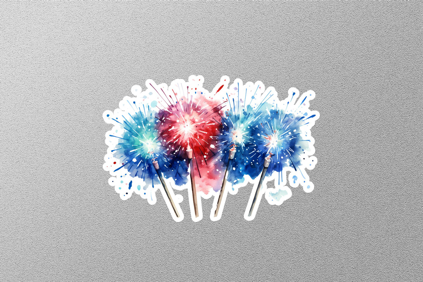 USA 4th July Independence Day Sticker