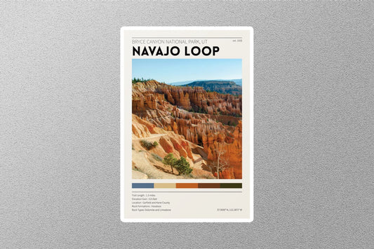 Navajo Loop Travel Sticker