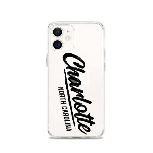 Charlotte iPhone Case, Clear Charlotte iPhone Case
