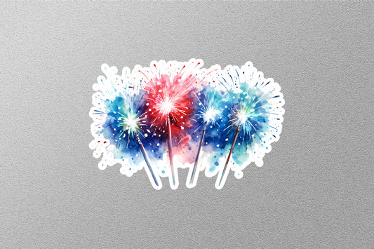 Celebrate American Independence Day Sticker
