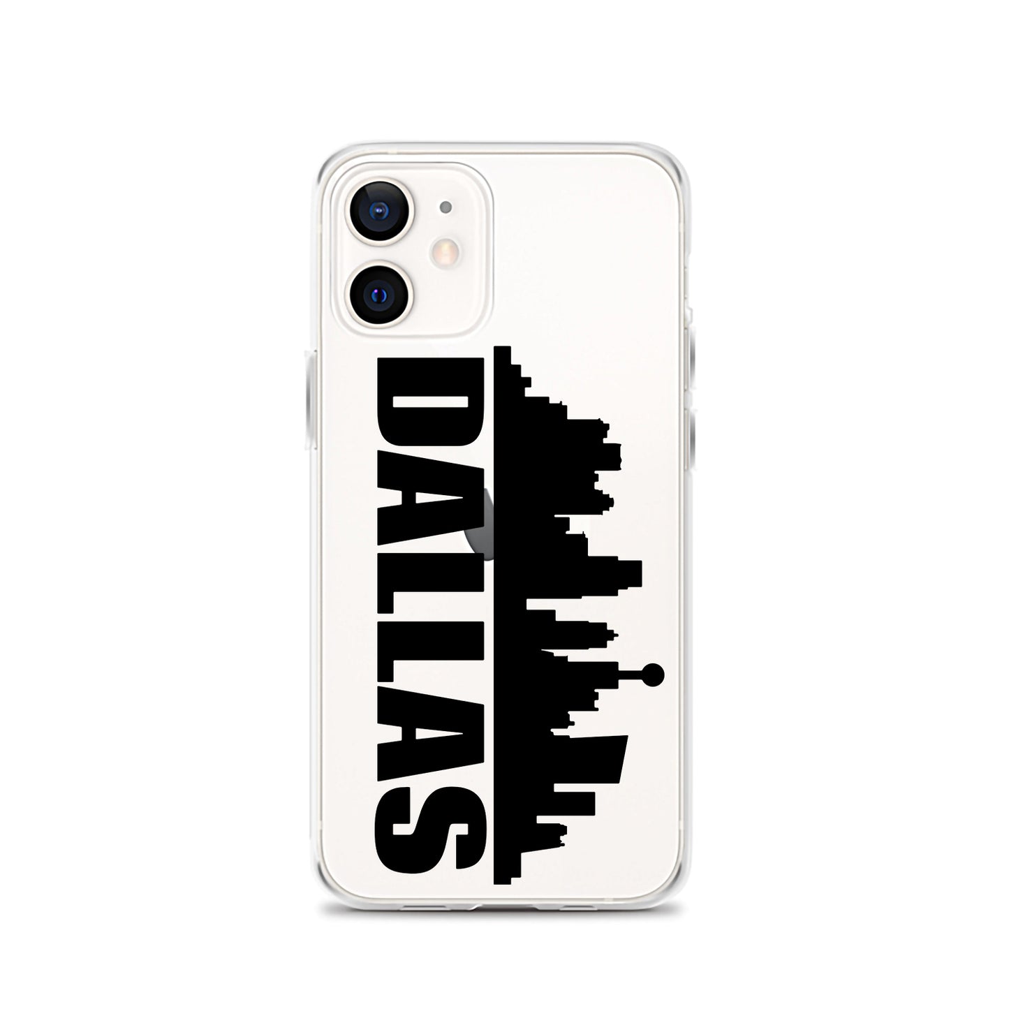 Dallas Skyline iPhone Case, Clear Dallas iPhone Case