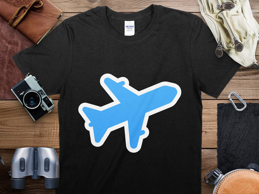 Flying Plane Travel T-Shirt, Flying Plane Shirt