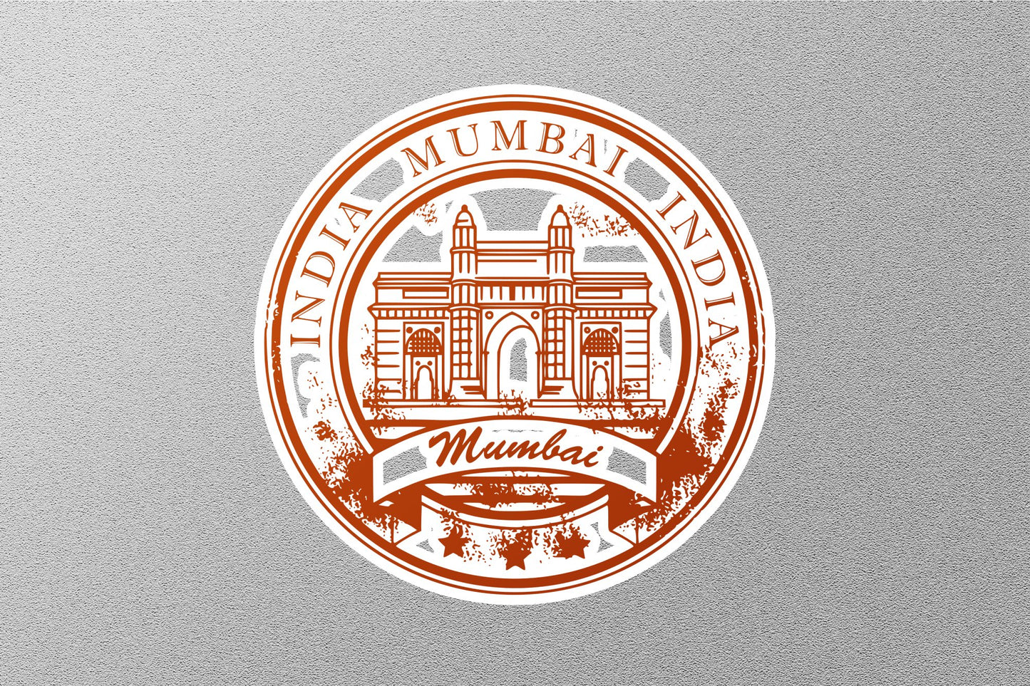 Wholesale Mumbai India Travel Stamp Sticker