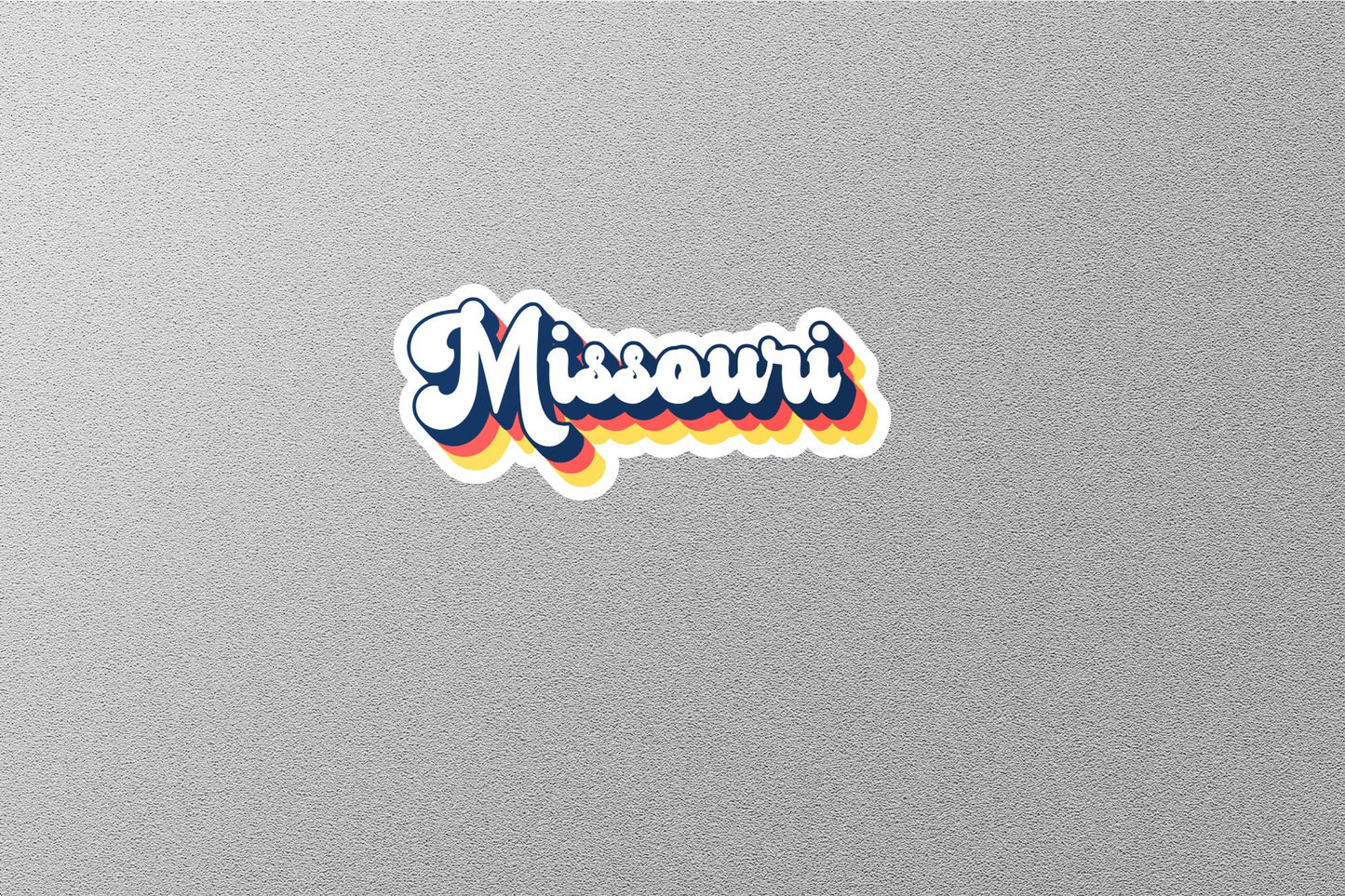 Retro Missouri State Sticker