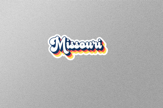 Retro Missouri State Sticker