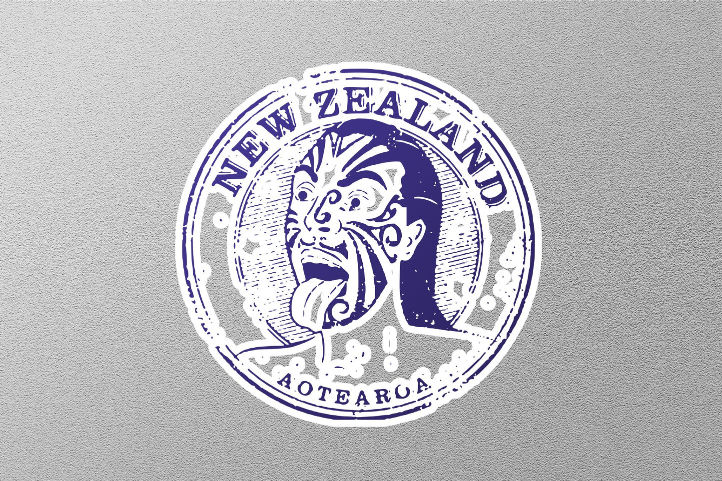 Wholesale New Zealand Aotearoa Travel Stamp Sticker