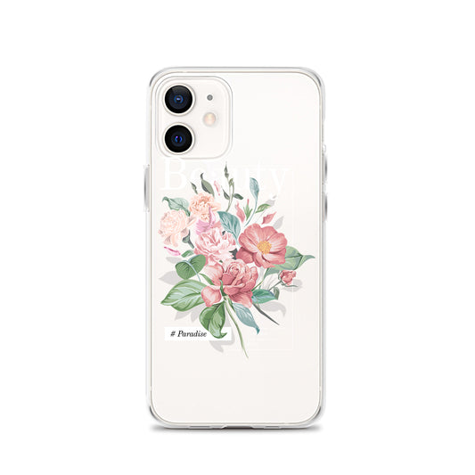Floral iPhone Case, Clear Floral iPhone Case