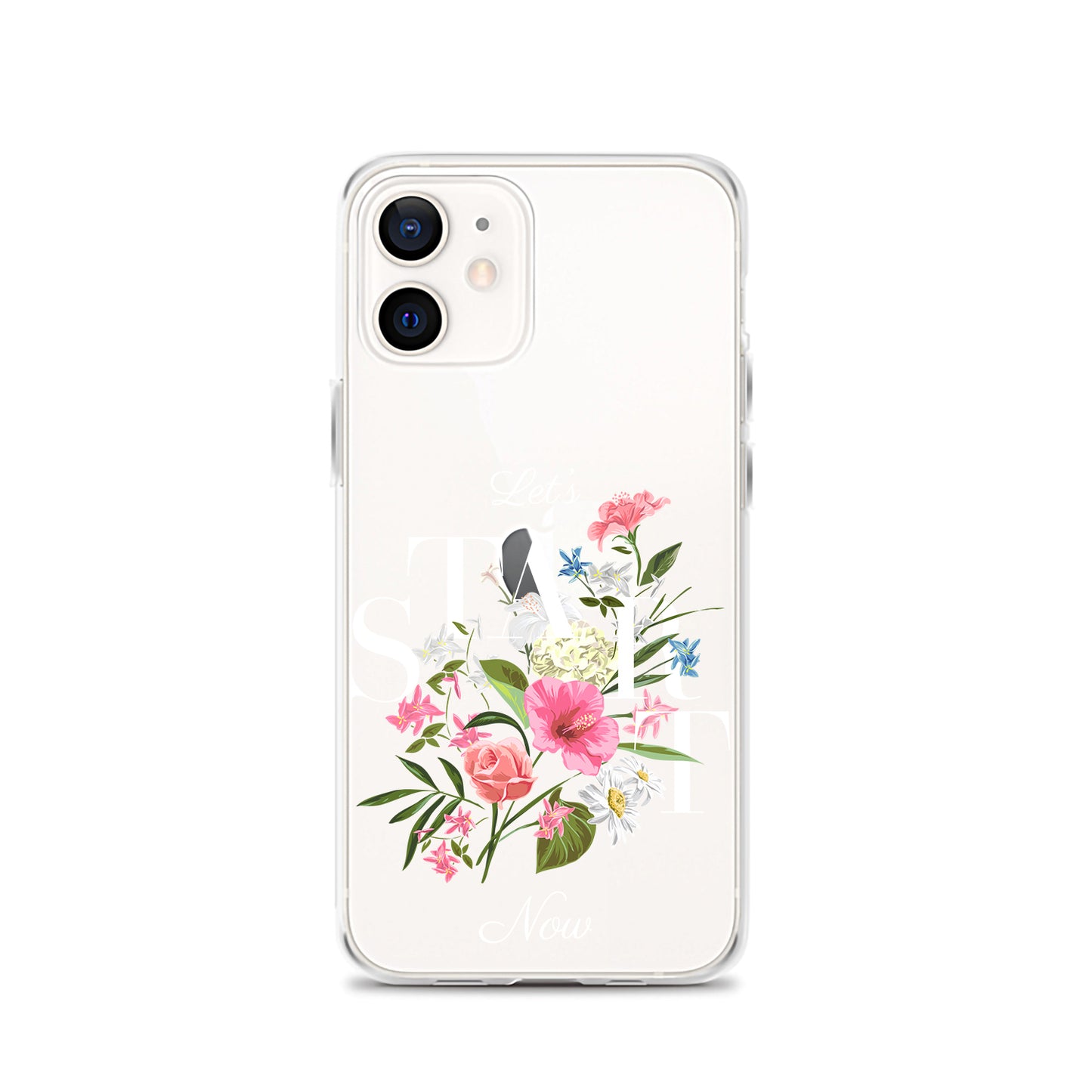 Floral iPhone Case, Clear Floral iPhone Case