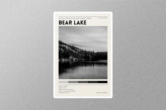 Bear Lake Travel Sticker