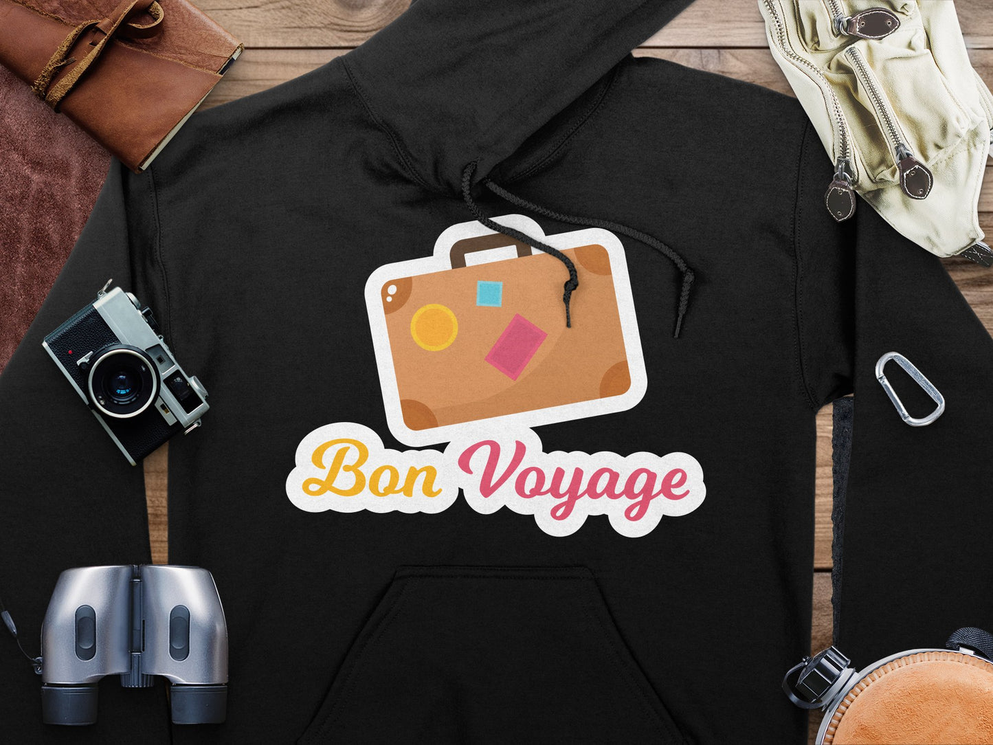 Bon Voyage Travel Hoodie