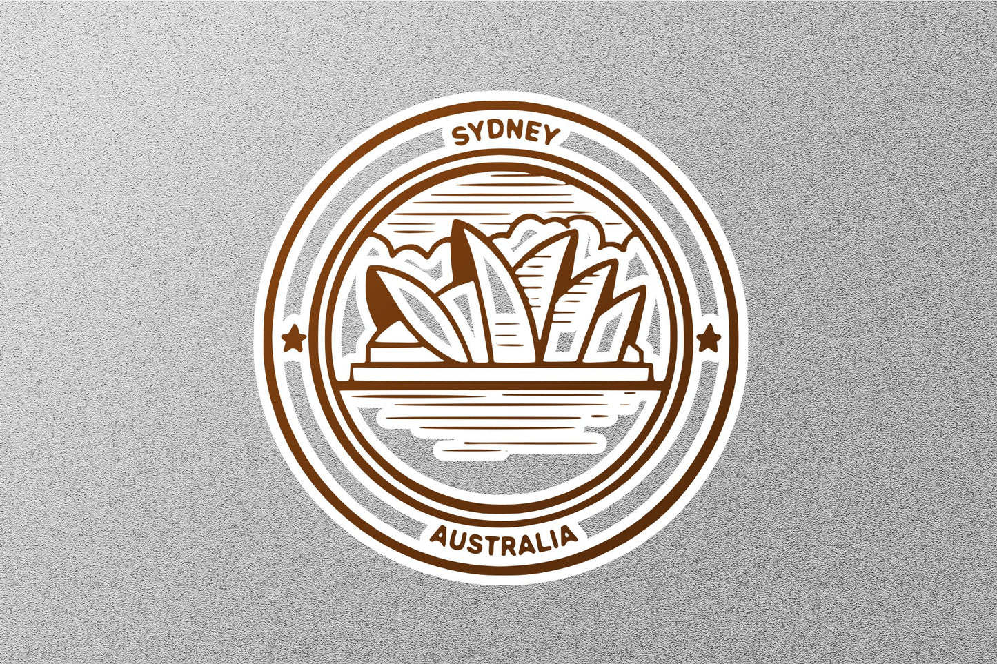 Wholesale Sydney Australia Travel Stamp Sticker