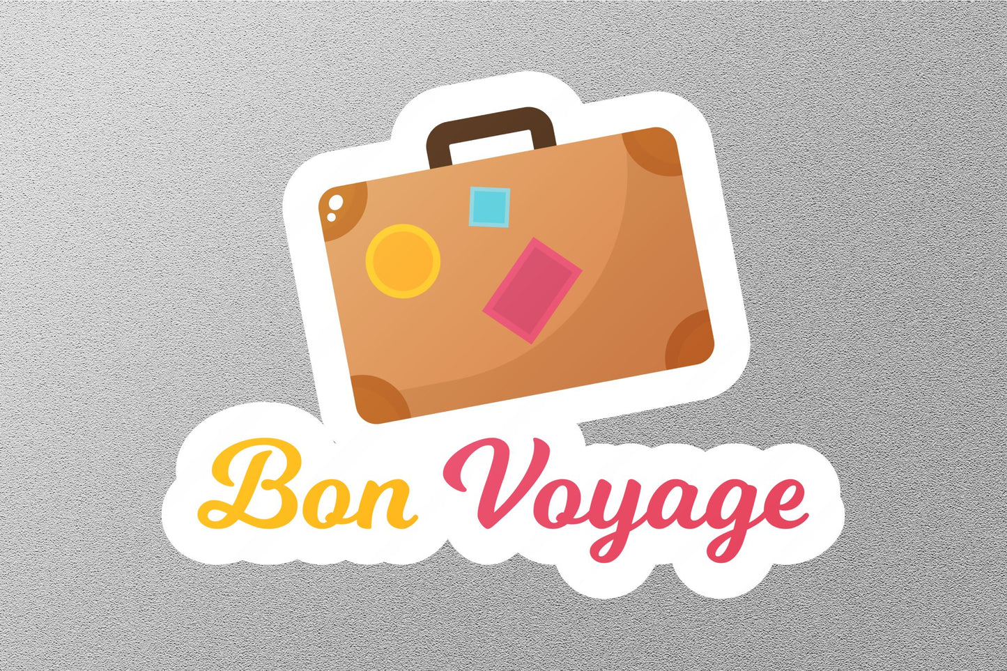 Wholesale Bon Voyage Travel Sticker