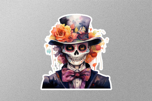 Mr. Skull Cap on Behance Halloween Sticker