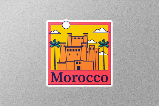 Wholesale Morocco Travel Sticker