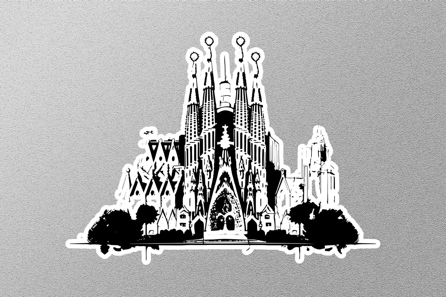 Wholesale Sagrada Familia Travel Sticker
