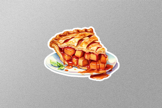 Apple Pie American Food Sticker
