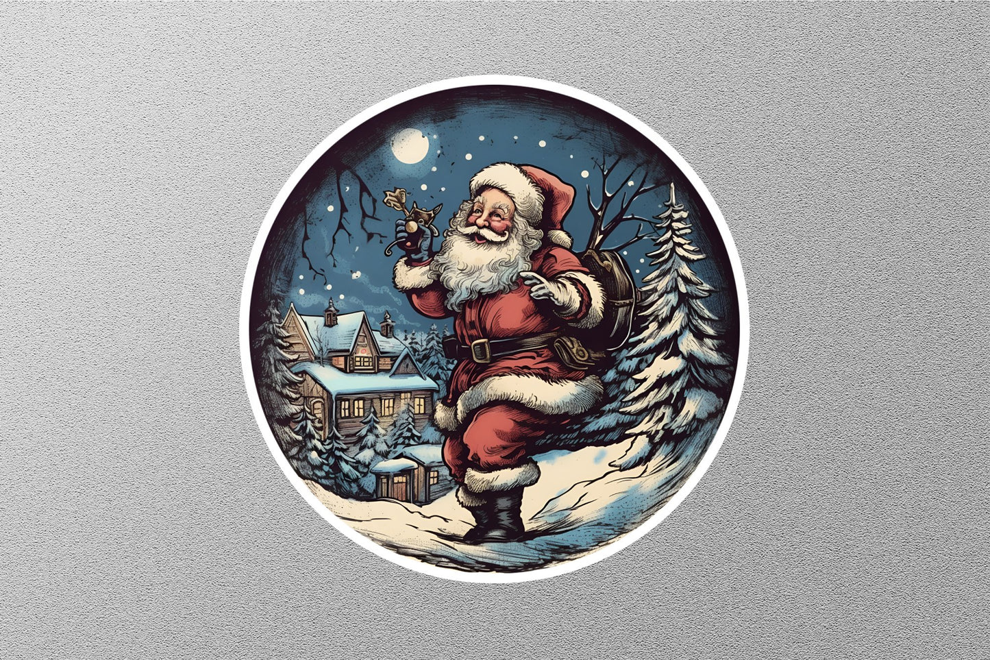 Wholesale Santa Claus Christmas Sticker