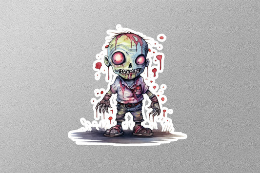Zombies Monster Halloween Sticker