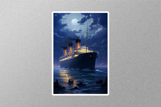 Wholesale Titanic Travel Sticker