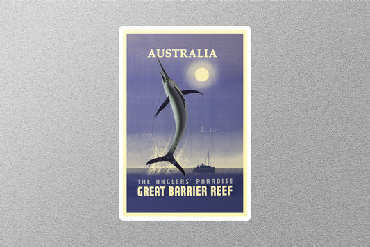 Wholesale Vintage Australia Travel Sticker