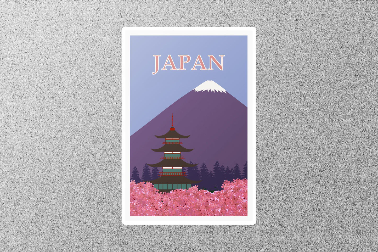 Wholesale Vintage Japan Travel Sticker