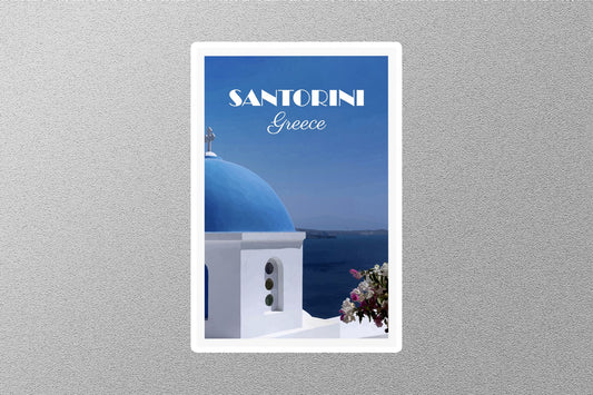 Wholesale Vintage Santorini Travel Sticker