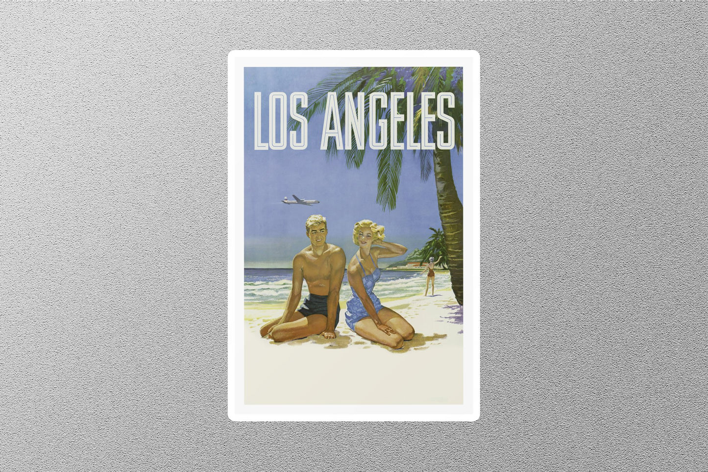 Wholesale Vintage Los Angeles Travel Sticker