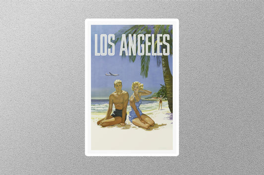 Wholesale Vintage Los Angeles Travel Sticker