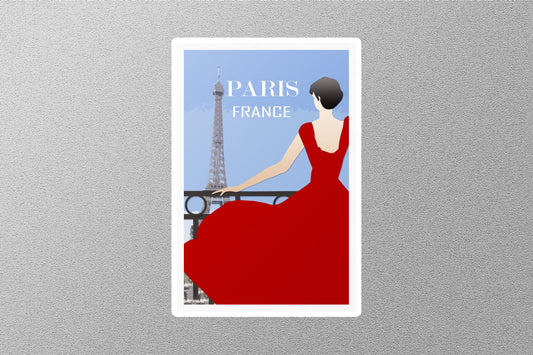 Wholesale Vintage Paris Capital of France Travel Sticker